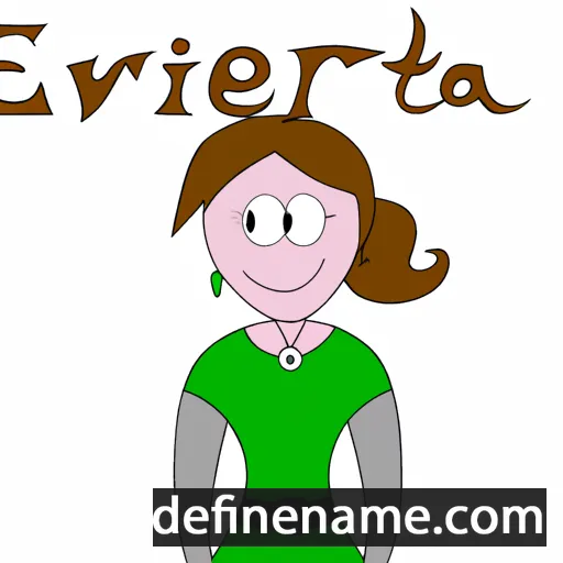 Everita cartoon