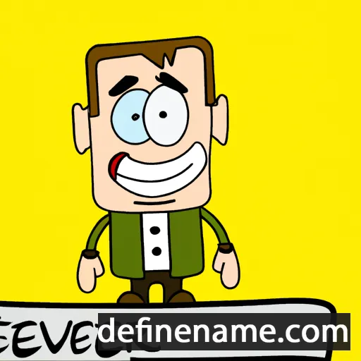 cartoon of the name Evers