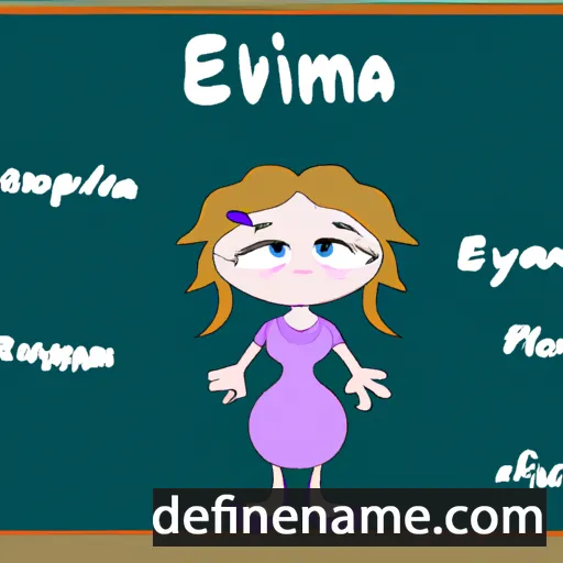 Evfimia cartoon