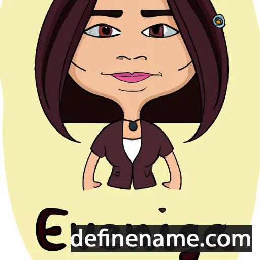 cartoon of the name Evghenia