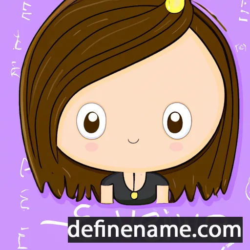 Evianne cartoon