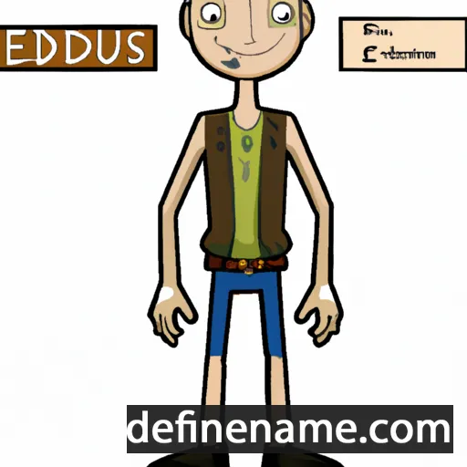 cartoon of the name Evodius