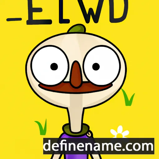 cartoon of the name Éwôld