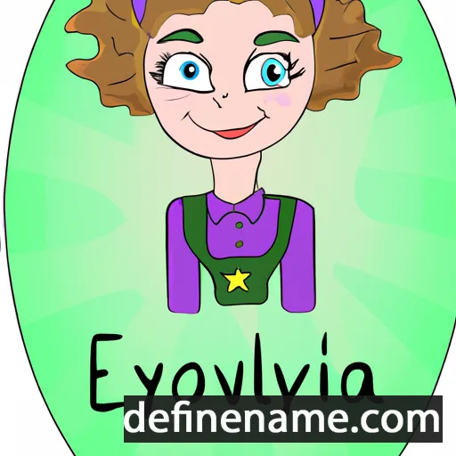 cartoon of the name Evstoliya