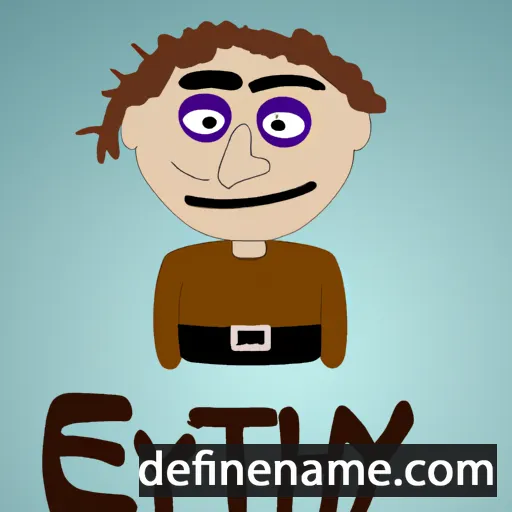 cartoon of the name Evtikhy