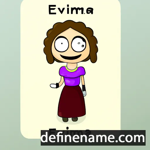 Evtimia cartoon