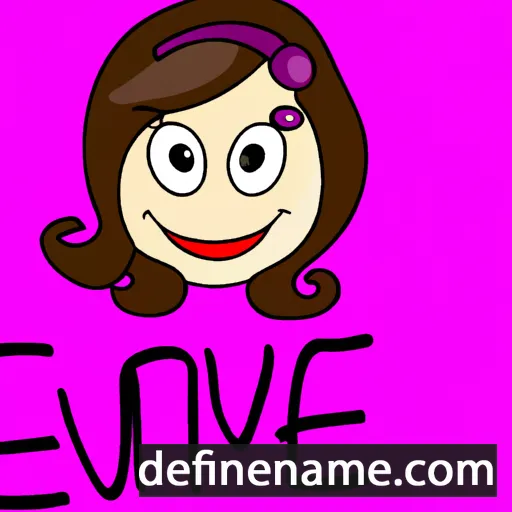 Evynne cartoon