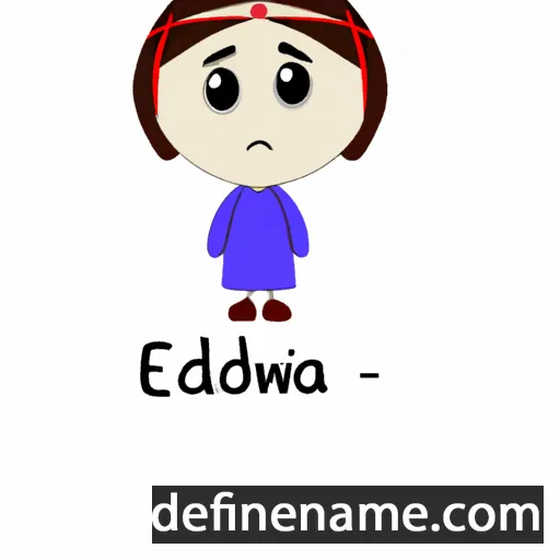 cartoon of the name Ewdokia