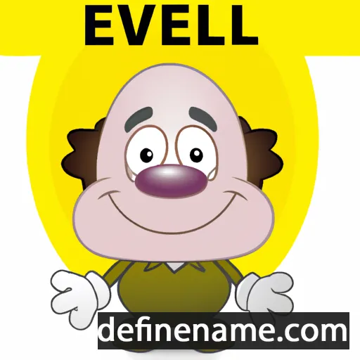 cartoon of the name Ewell