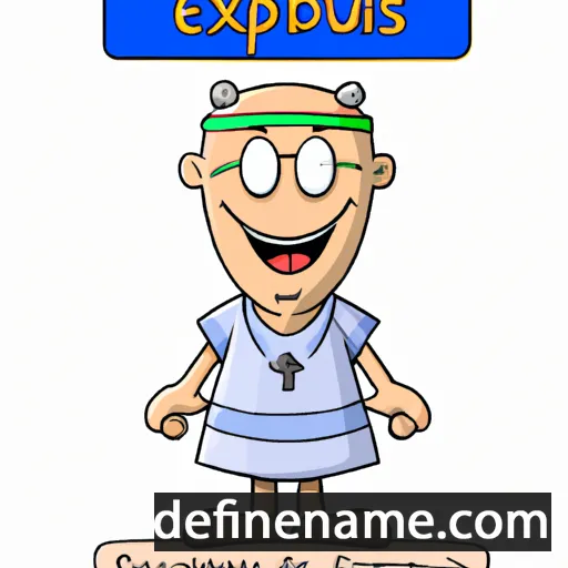 Exuperius cartoon