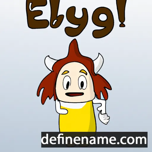 Eygló cartoon