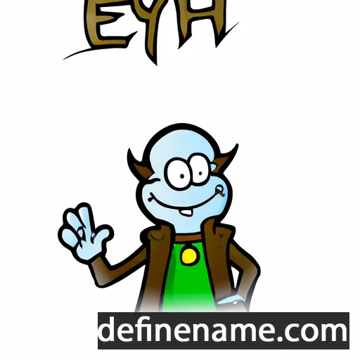 cartoon of the name Eynerth