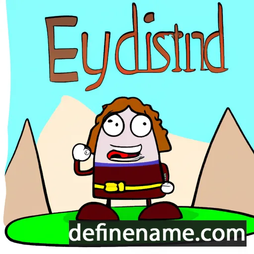 Eyðstein cartoon