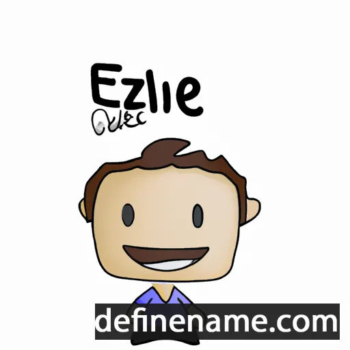 cartoon of the name Ezélie