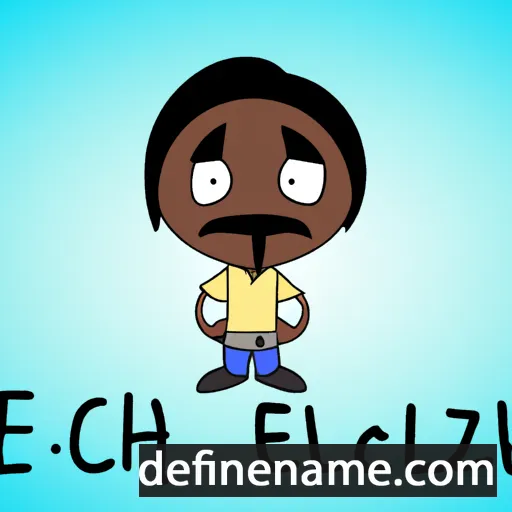 cartoon of the name Ezechiellu