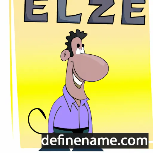 cartoon of the name Ezel