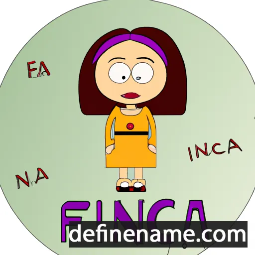 cartoon of the name Fănica