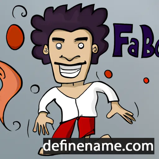 cartoon of the name Fabião