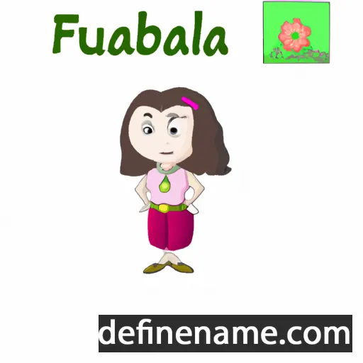 Fabiula cartoon