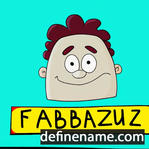 cartoon of the name Fabiusz