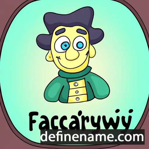 cartoon of the name Fabrycjan