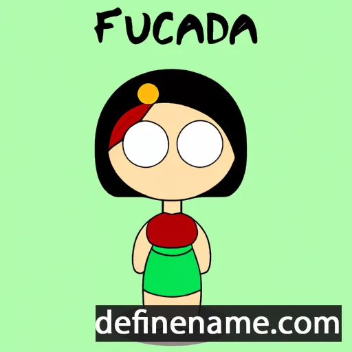 cartoon of the name Facunda