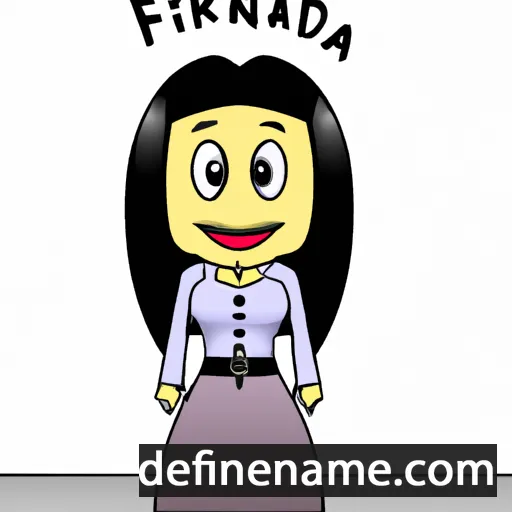 Fadrina cartoon