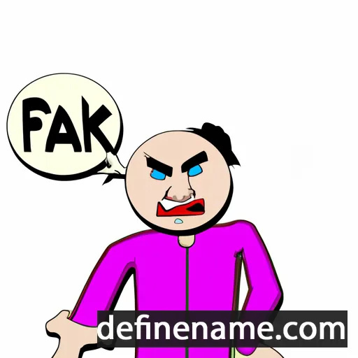 Faik cartoon