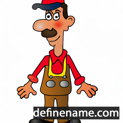 cartoon of the name Fairman