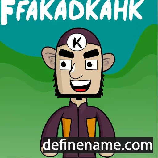 Fakhraddin cartoon