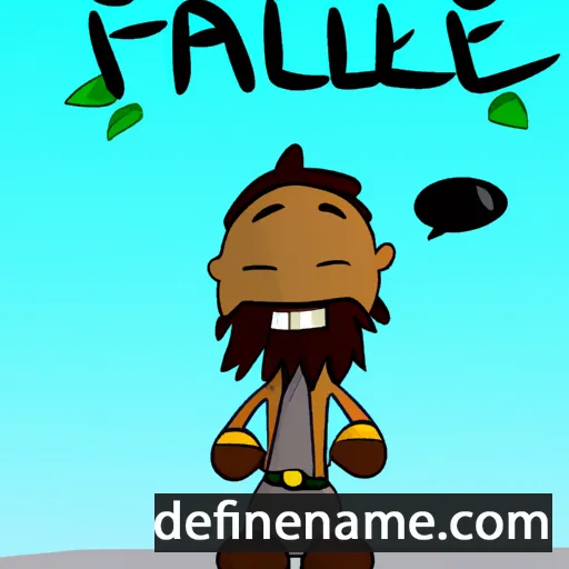 Falalei cartoon