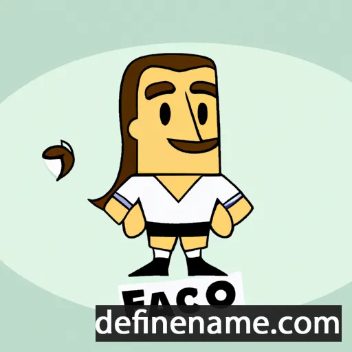 Falcao cartoon