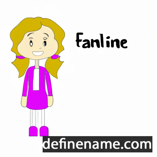 cartoon of the name Faline