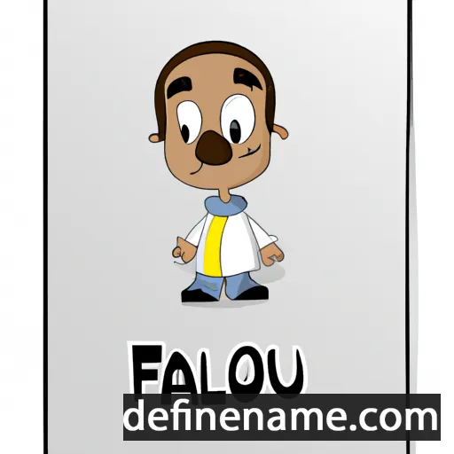 Fallou cartoon