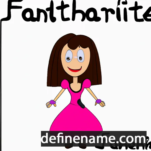 cartoon of the name Fanchette