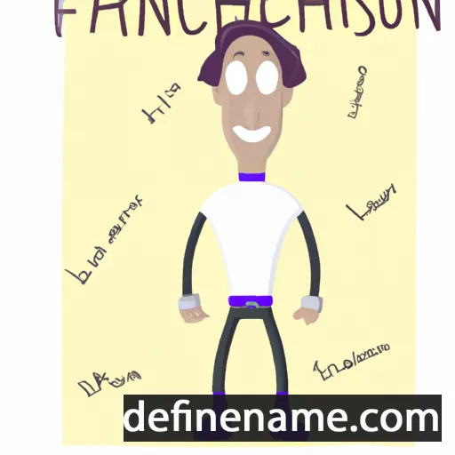 cartoon of the name Fanchon