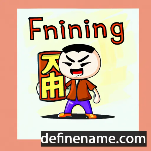 Fangmin cartoon