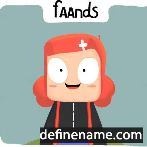 Fanndís cartoon