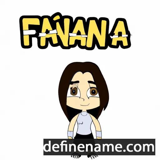 Fannia cartoon