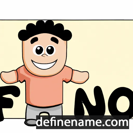 cartoon of the name Fano