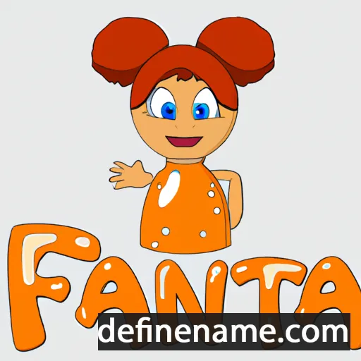 Fanta cartoon