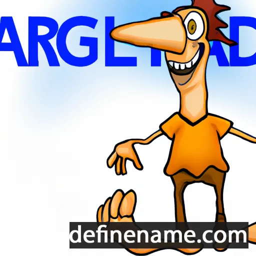 cartoon of the name Faragild