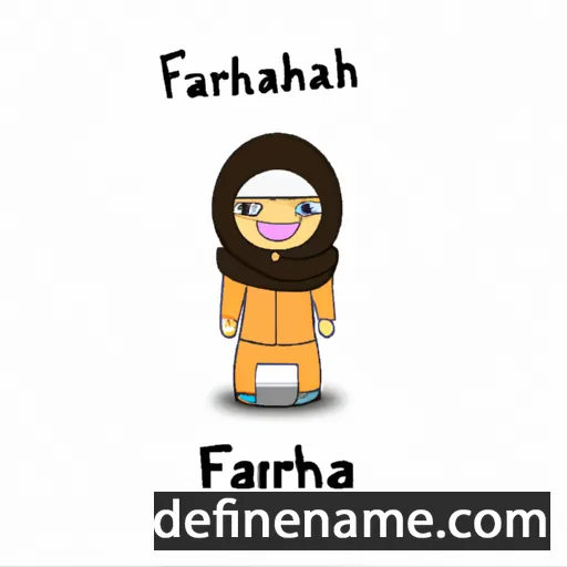 Farahnaz cartoon