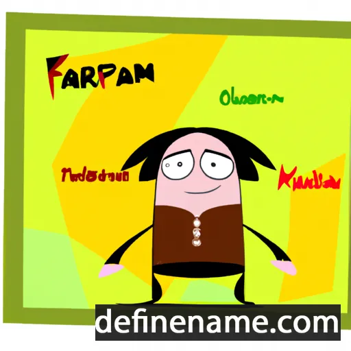 Farbiǫrn cartoon