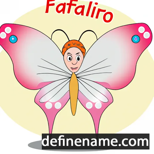 cartoon of the name Farfalla