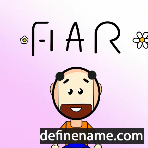 cartoon of the name Fari