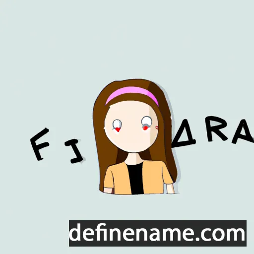 Fariza cartoon