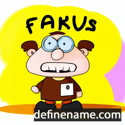 cartoon of the name Farkas