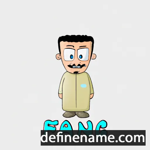 cartoon of the name Farnaj