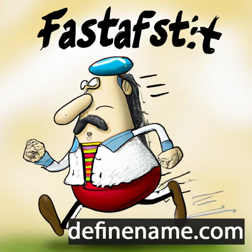 Fastlaug cartoon